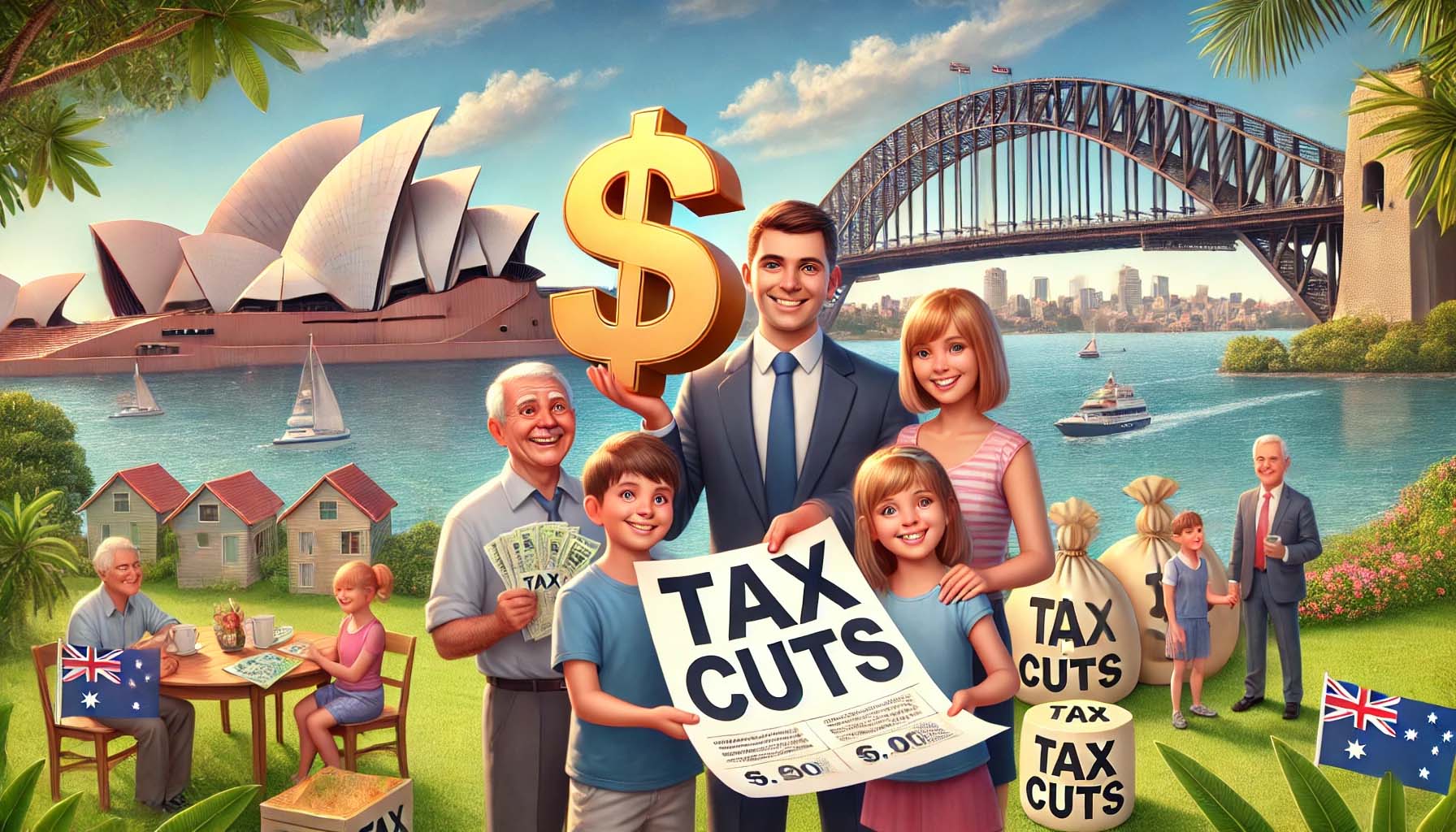 Critical Analysis: The Impact of Housing Policies and Tax Cuts on Australia’s Housing Crisis in 2024